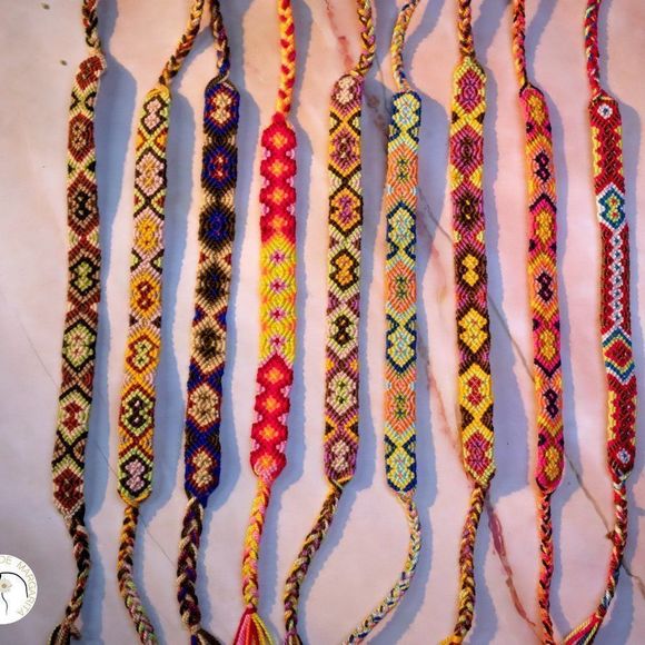 Wayuu original bracelets thin handmade - Picture 1 of 5